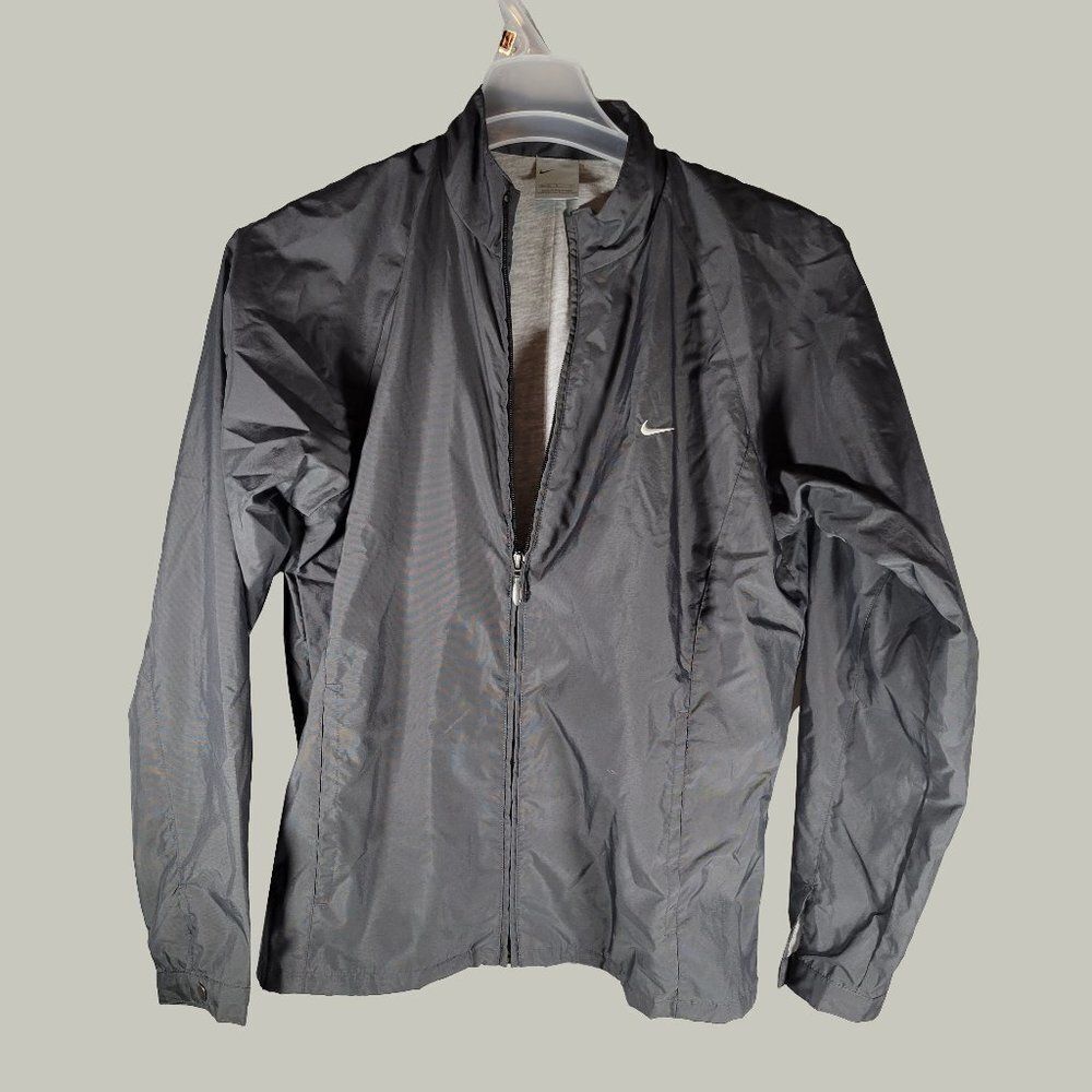 Nike Girls Gray Zip-Up Jacket  Size Med 8-10 Youth Size